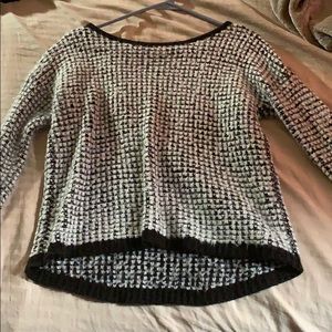 Black and White Sweater